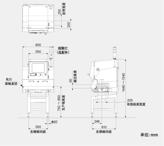 x光異物檢測機(jī)